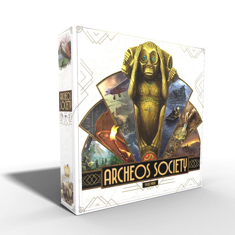 Space Cowboys | Archeos Society | Board Game | Ages 12+ | 2-6 Players | 60 Minutes Playing Time