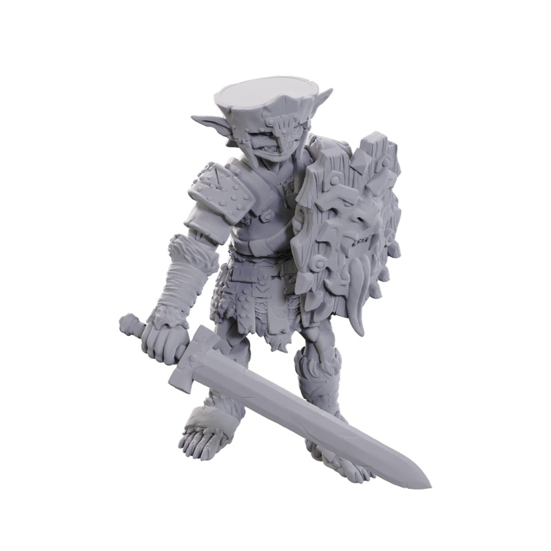WizKids Pathfinder Deep Cuts: Hobgoblin Soldier | Unpainted Miniatures | Wave 24