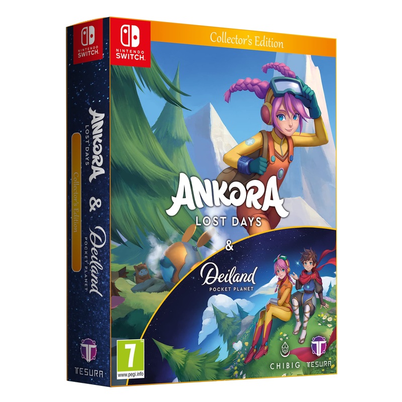 Ankora: Lost Days & Deiland: Pocket Planet Playstation 4 Collector's Edition Europese editie