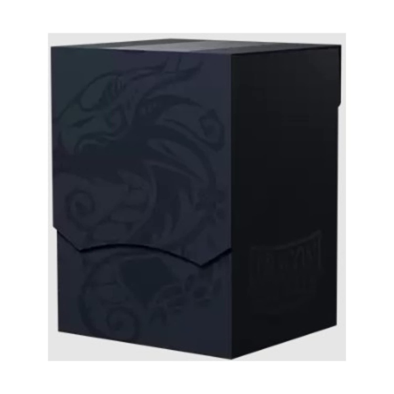 Arcane Tinmen Dragon Shield Card Deck Box  Deck Shell: Midnight Blue/Black  Durable & Sturdy TCG, OCG Card Storage  for Pokemon Yugioh Commander & MTG Magic: The Gathering Cards (AT-30756