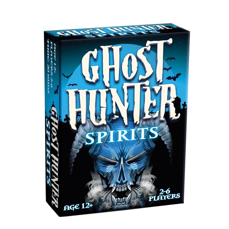 Cheatwell Games Ghost Hunter Spirits Card Game - Ghost Hunter Expandable Card Game Spirits, Designed For 2-6 players, ages 12+