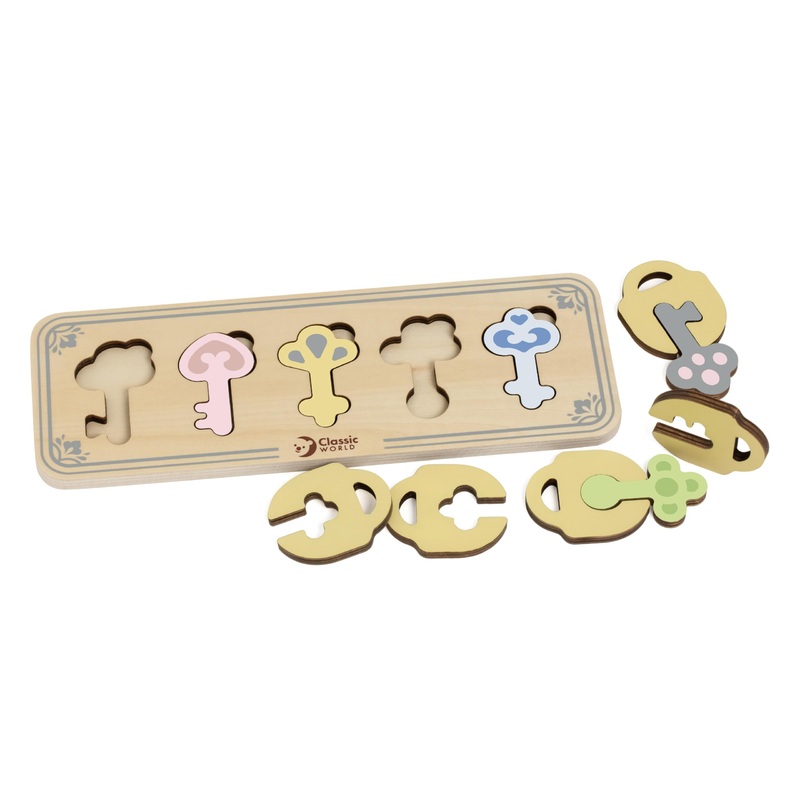 Classic World Castle Keys Matching-Spiel
