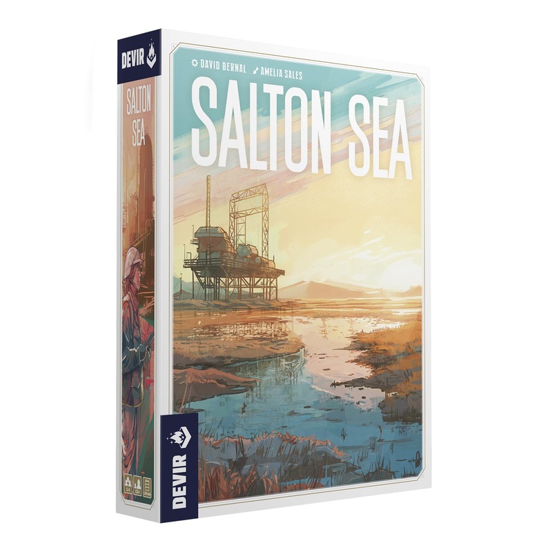 Devir - Salton Sea Juego de Mesa, Juego de Mesa Estrategia, con Amigos, Edad +14 (BGSALML