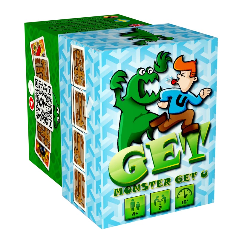 Fryx Games GET Monster Get U - Family Game - for 2 Players and Ages 4+