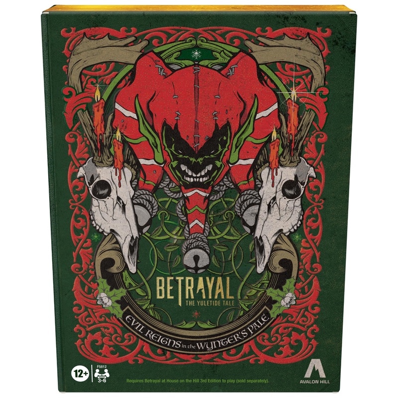 Hasbro Gaming Betrayal Evil Reigns in The Wynter's Pale The Yuletide Tale Expansion | Ages 12+ | Requires Betrayal at HOTH 3rd Edition to Play