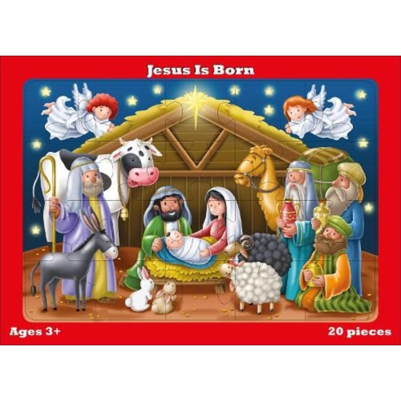 Jesus Is Born Jigsaw Puzzle