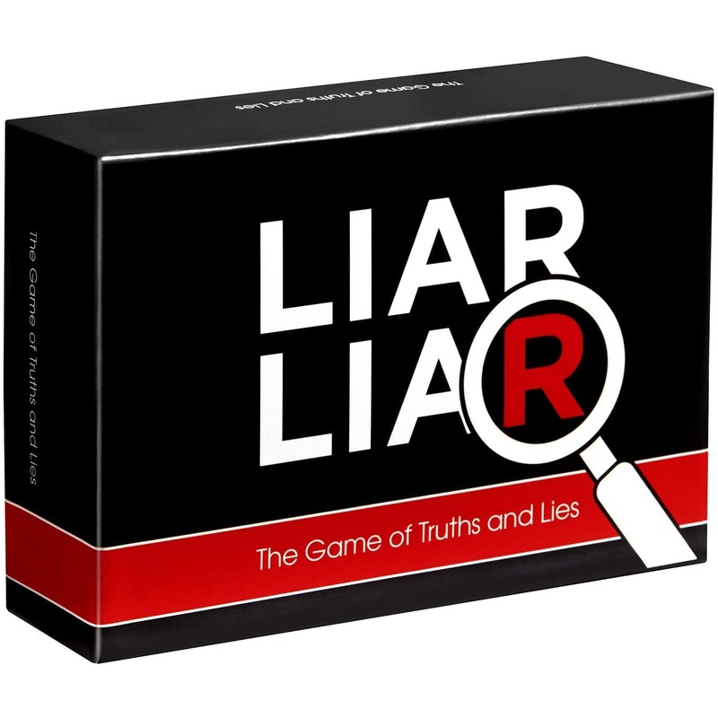 LIAR LIAR Dyce Games The Game of Truths and Lies - Juego de Cartas para Toda la Familia - Edades 10+ aos - 3+ Jugadores - Ingls