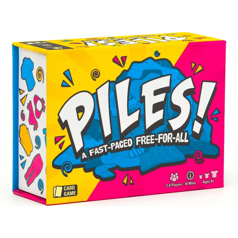 Lost Boy Entertainment - Piles - Juegos de Cartas - Juegos Familiares - para nios de 8 aos en adelante - Juegos para Adultos - Noche de Juegos Familiares - Juegos de Viaje