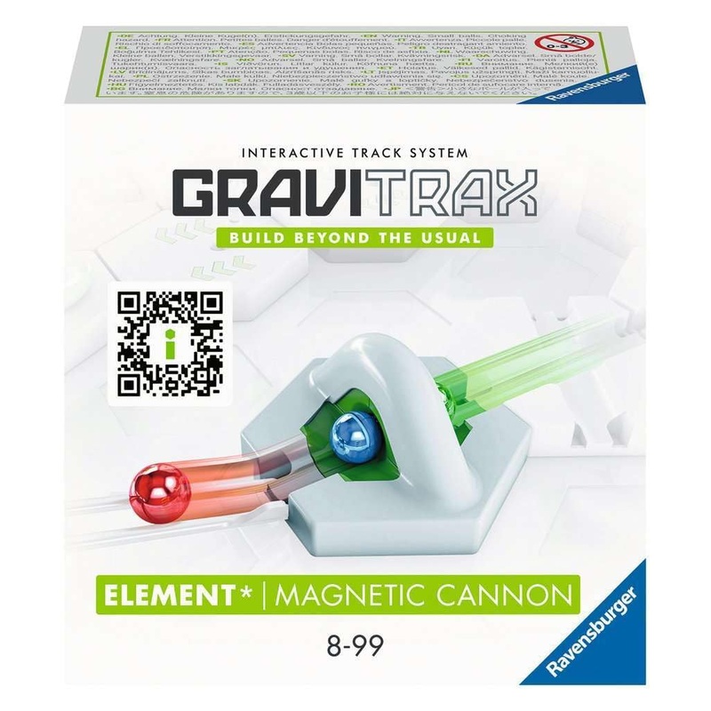 Ravensburger GraviTrax Extension Magnetic Cannon-Marble Run STEM, Building and Construction Toys for Kids Age 8 Years +