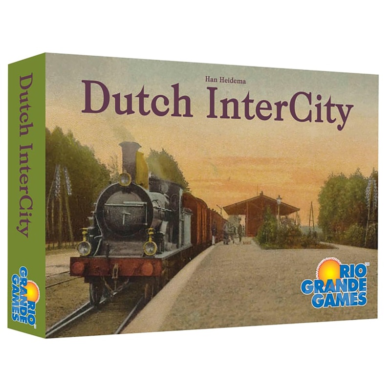 Rio Grande Games Dutch Intercity, 3-6 Players, Train Games, Home, Indoor