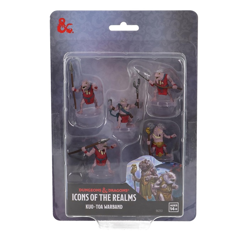 WizKids D&D Icons of The Realms: Kuo-TOA Warband