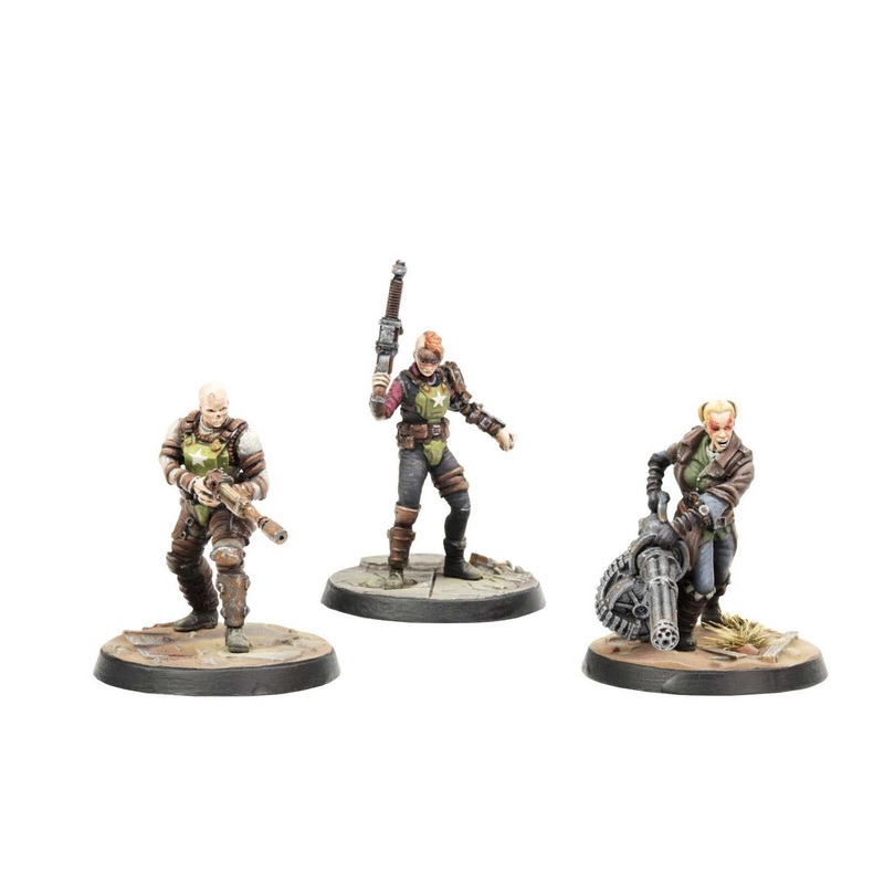Fallout: Wasteland Warfare- Ack Ack/ Sinjin & Avery Miniatures (W2)