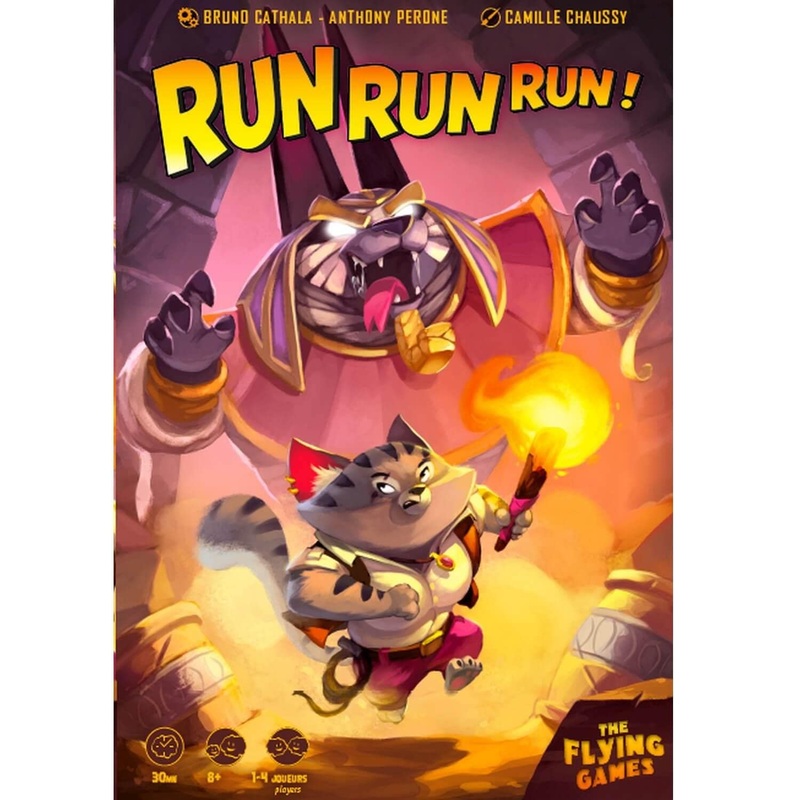 Flying Games | Run Run Run! | Family Game | Ages 8+ | 1-4 Players | 30 Minutes Playing Time