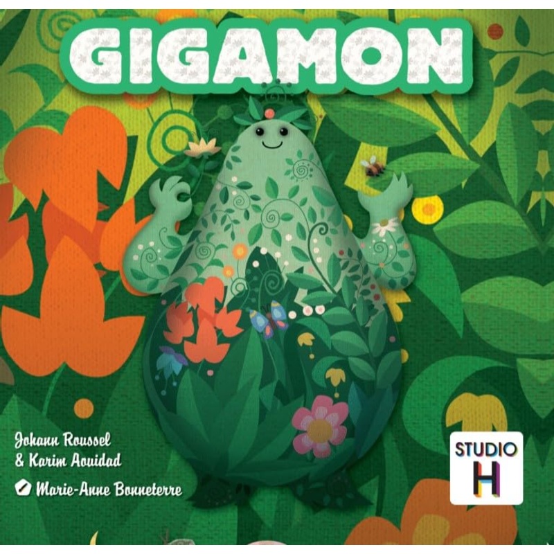 Gigamon Tile Laying Board Game - 2 to 4 Players - Ages 5 upwards