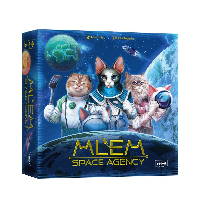 Rebel | MLEM Space Agency | Board Game | Ages 8+ | 2-5 Players | 45-60 Minutes Playing Time