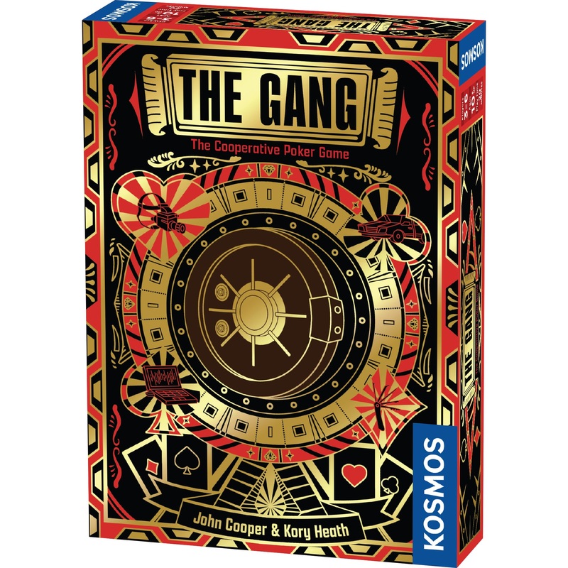 Thames & Kosmos The Gang - Pquer cooperativo | Juego familiar | Noche de juegos | Juego de estrategia | A partir de 10 aos