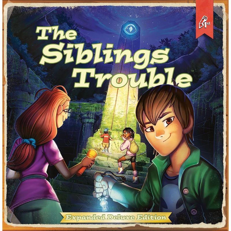 The Siblings Trouble: Expanded Deluxe Edition - Cooperative Exploration Storytelling Card Game, Ages 12+, 2-5 Players, 30 Min