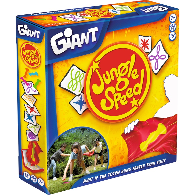 Zygomatic | Jungle Speed Giant | Party Family Card Game | Ages 7+ | 3-9 Players | 15 Minutes Playing Time