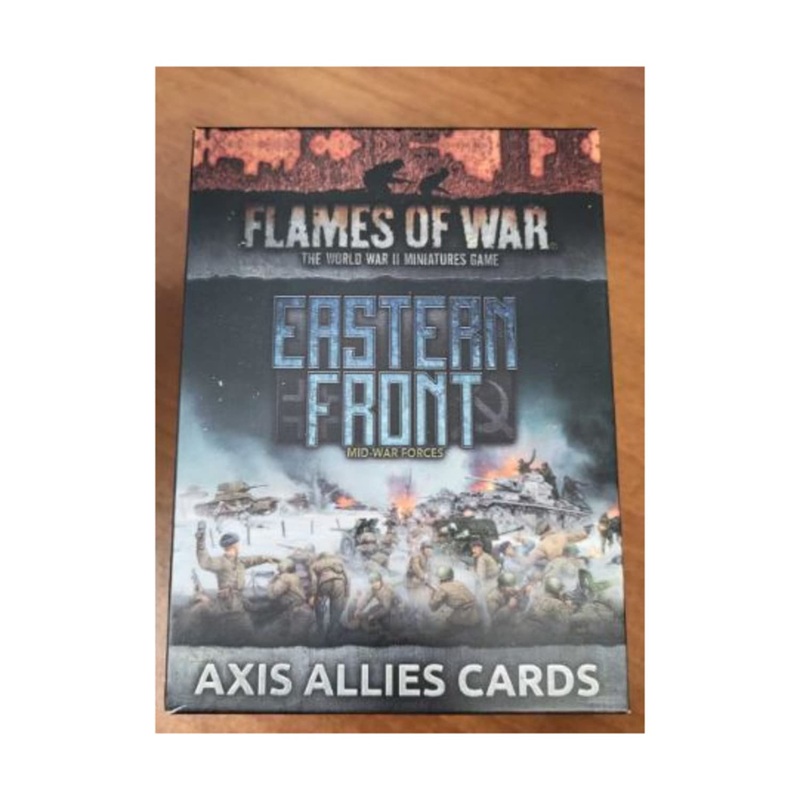 Axis Allies Unit Command Cards (Mid-War
