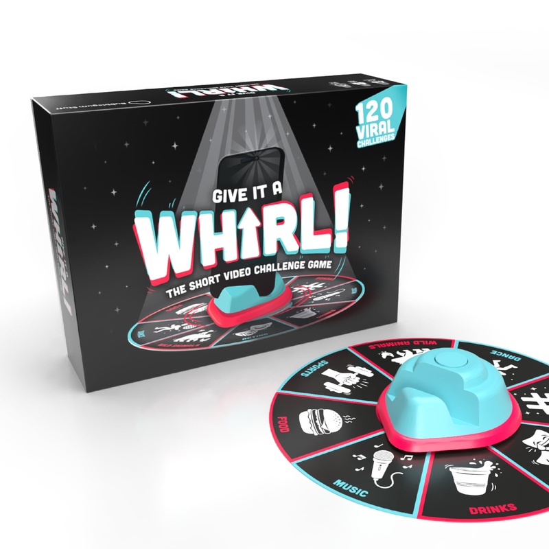 Bubblegum Stuff Give it a Whirl  The Ultimate Short Video Challenge Game  120 Viral Challenges for Friends & Socials  Hilarious Party Fun for Content Creators & Wannabe Influencers  Ages 17+