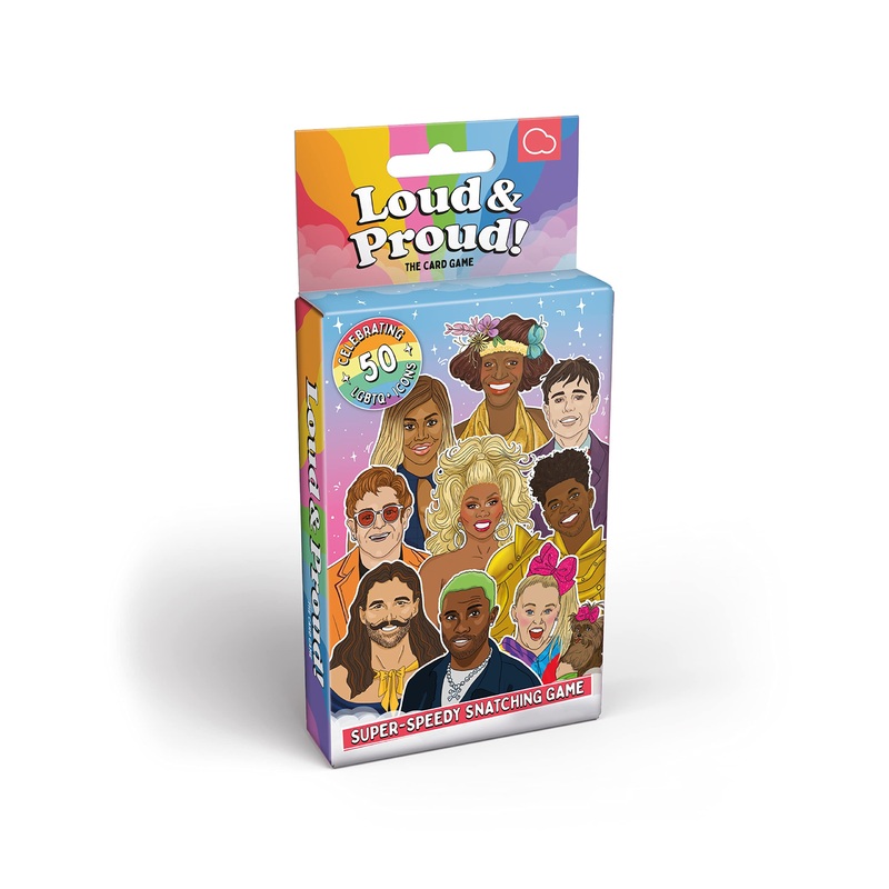 Bubblegum Stuff Loud & Proud The Game  LGBTQ+ Speedy Spoons Card Game  Collect A Set And Snatch A Flag  Fast And Fun Game For The Whole Family