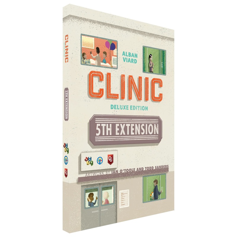 Capstone Games | Clinic Extension 5 | Board Game | Expansion | 1 to 4 Players Ages 14+