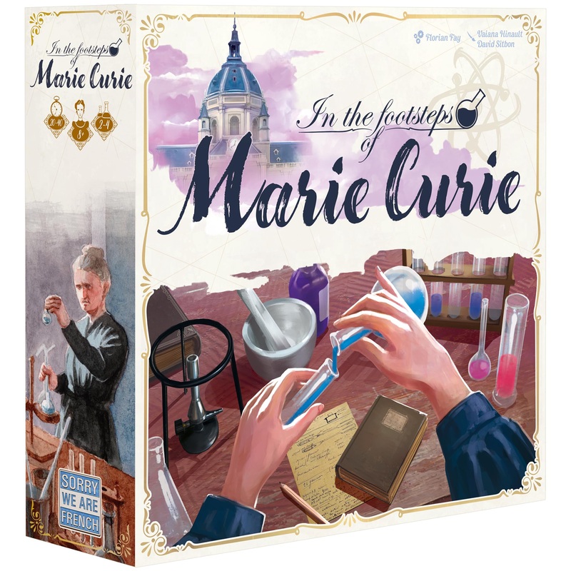 in The Footsteps of Marie Curie | Women in Science Game| Family Fun for Game Night | Ages 10+ | 2 to 4 Players | 30 Minutes