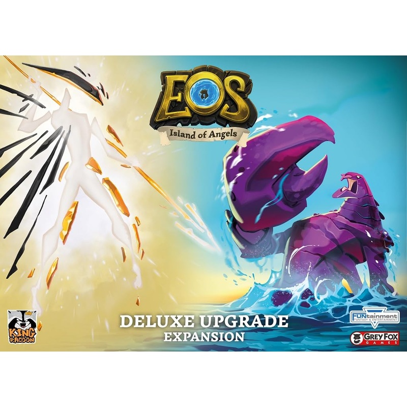 King Racoon Games, EOS - Island of Angels Deluxe Expansion, Expert Game, 1-5 Players, Ages 14+, 90+ Minutes, English