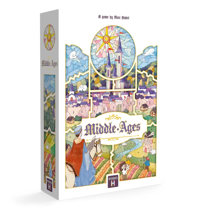 Middle Ages| Medieval Adventure Boardgame | Ages 10+ | 2 to 4 Players | 30 Minutes
