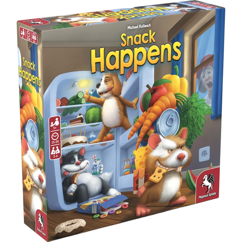 Pegasus Spiele 66030G Snack Happens Board Games