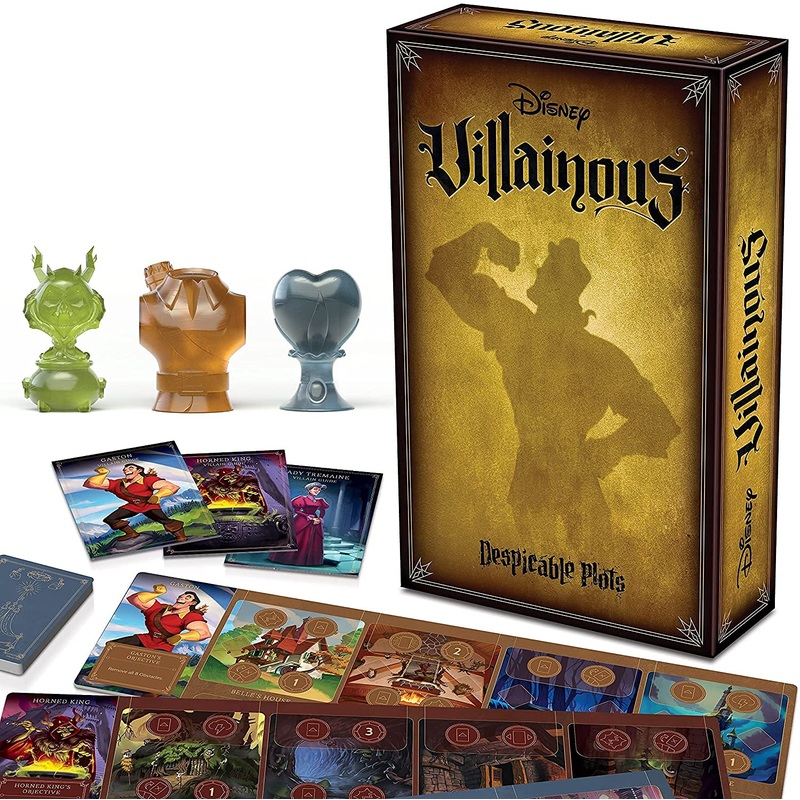 Ravensburger Disney Villainous Despicable Plots - Family Board Game for Adults and Kids Age 10 and Up & Disney Villainous Perfectly Wretched - Strategy Board Game for Kids & Adults Age 10 Years Up