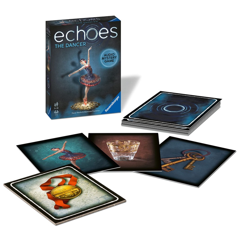 Ravensburger Echoes The Dancer - Immersive Audio Murder Mystery Game for Adults & Kids Age 14 Years Up - 1 to 6 Players