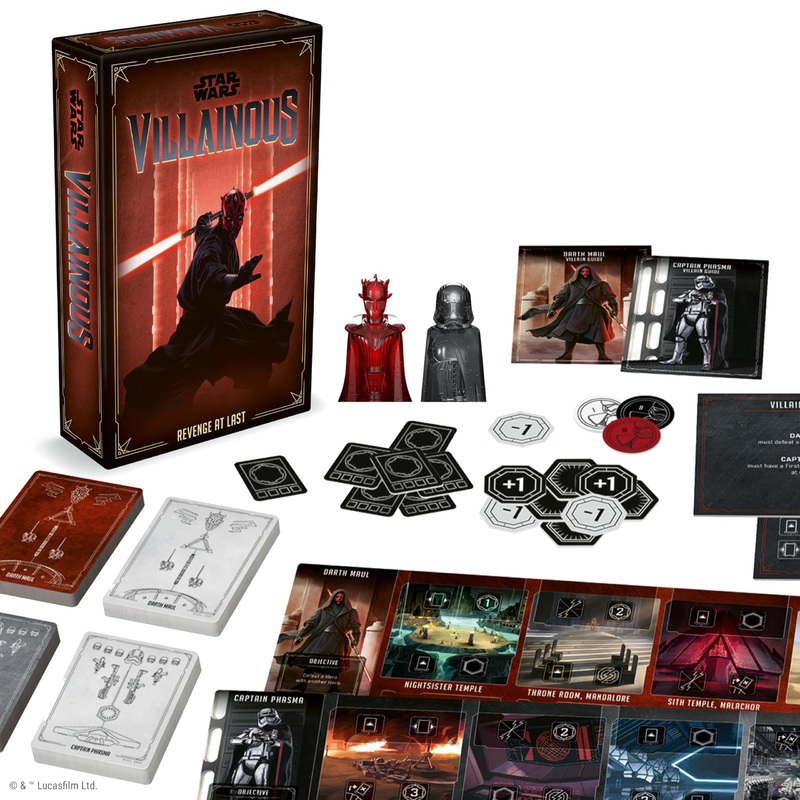 Ravensburger Star Wars Villainous Revenge at Last - Juego de mesa de estrategia inmersivo para adultos y nios a partir de 10 aos - 2 jugadores - Juega como independiente o expansin - 2024