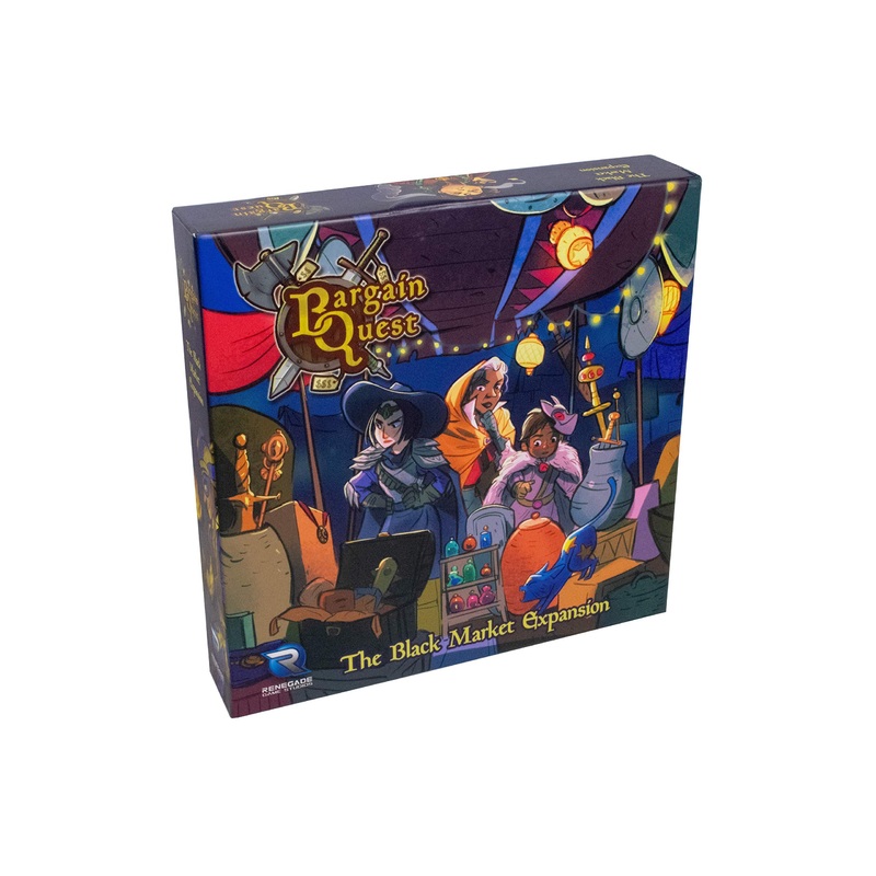 Renegade Game Studios Bargain Quest: The Black Market Expansion Game for 2-8 Players Aged 8 & Up