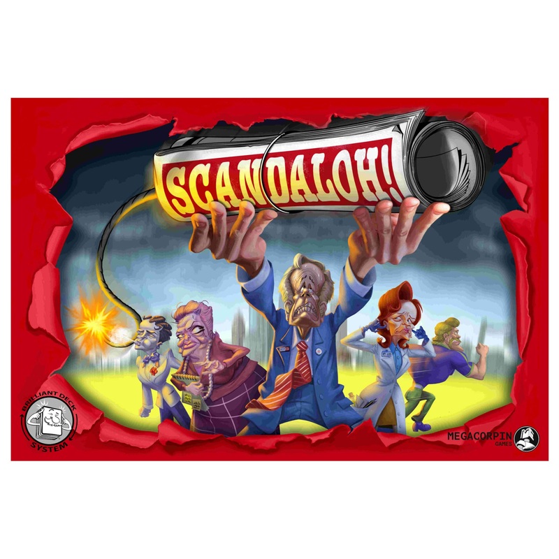 ScandalOh Board Game (English/Spanish Edition