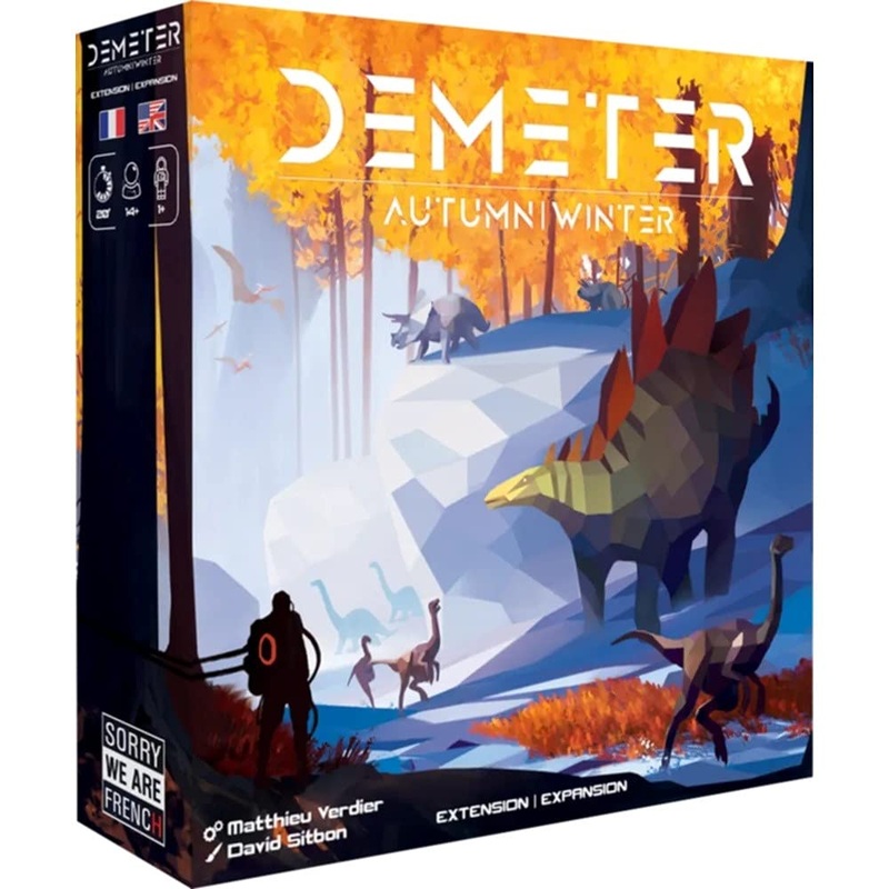 Sorry We are French Demeter Autumn and Winter Expansion Strategy Game