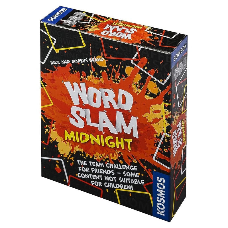 Thames & Kosmos 691196 Word Slam Midnight | The Team Challenge for (Grown-up) Friends | Adult Party Game, 3+ Players | Ages 18+ |