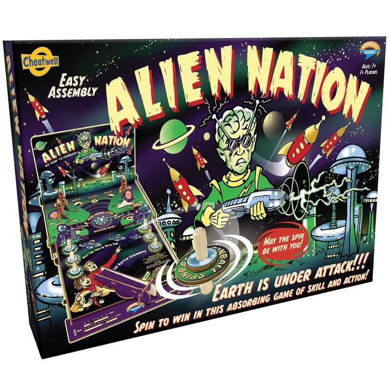 Cheatwell Games Alien Nation Spinball