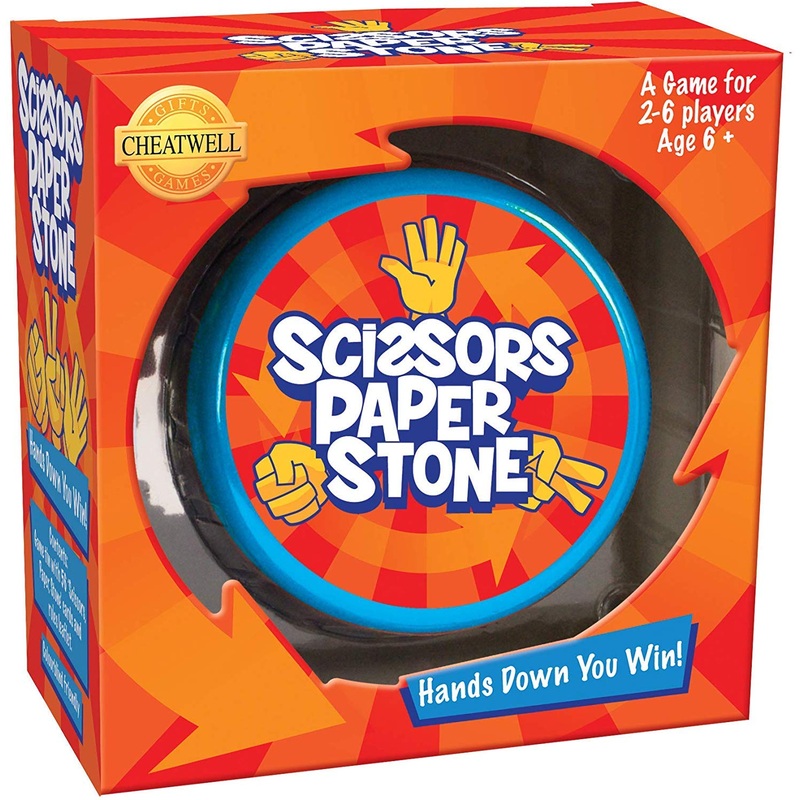 Cheatwell Games Scissors-Paper-Stone Card Game