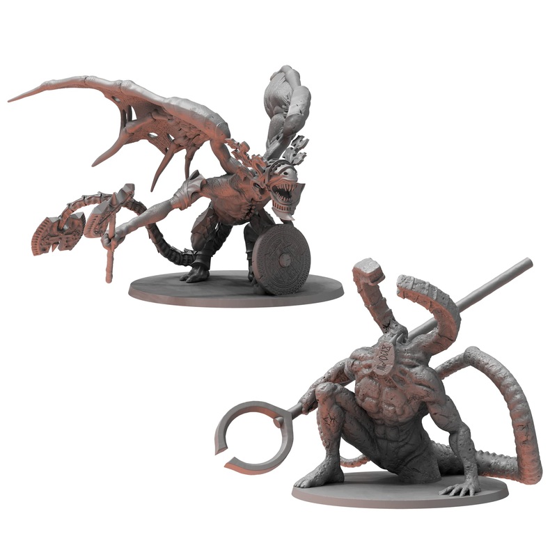 Dark Souls The Role Playing Game Titanite & Stone Miniatures & Stat Cards DND, RPG, D&D, Dungeons & Dragons 5E Compatible