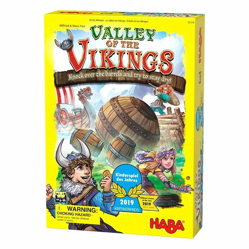 HABA 305338 Valley of the Vikings - 2019 Kinderspiel des Jahres (Children's Game of the Year) Winner - A Tactical Game for Ages 6+ English Version (Made in Germany