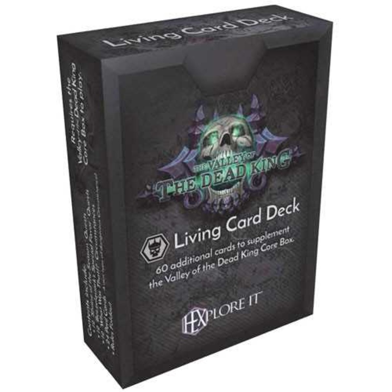 HEXplore It: The Valley of the Dead King Living Card Deck