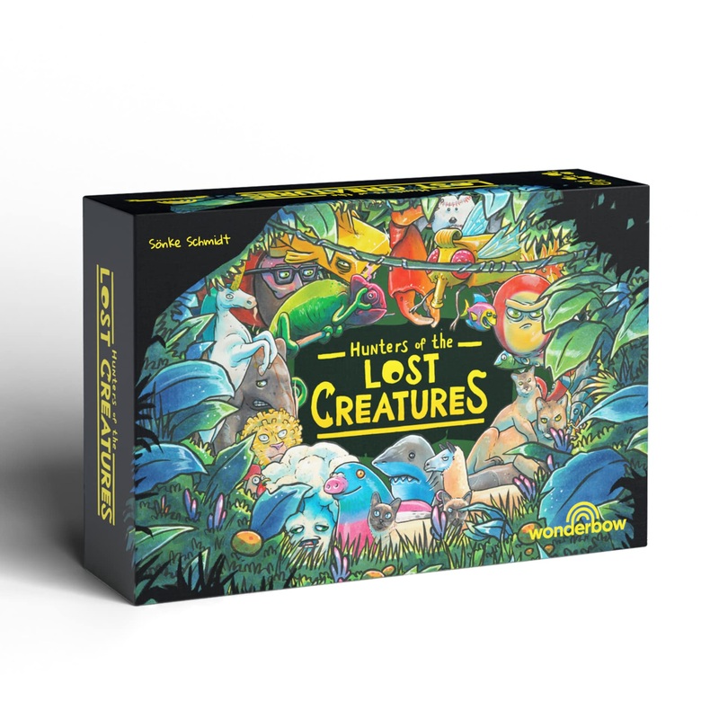 Hunters of The Lost Creatures | Primera edicin limitada | Ingls | Juego de cartas | 2-5 finales de juego | 15 minutos | a partir de 5 aos