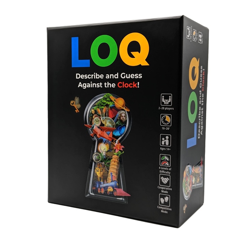 LOQ | Describe and Guess Against the Clock! | Award-Winning Word Game for 220 players | Family Fun | Board Game for Adults, Teenagers, Couples & Groups