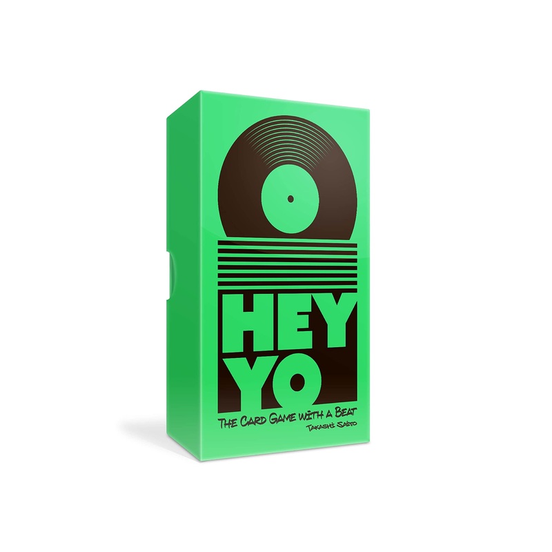 Oink Games "Hey YO  Funny Card Game with Hip-Hop Music  Feel The Beat  Party Games for Adults and Kids  Suitable for 9 Year Olds +