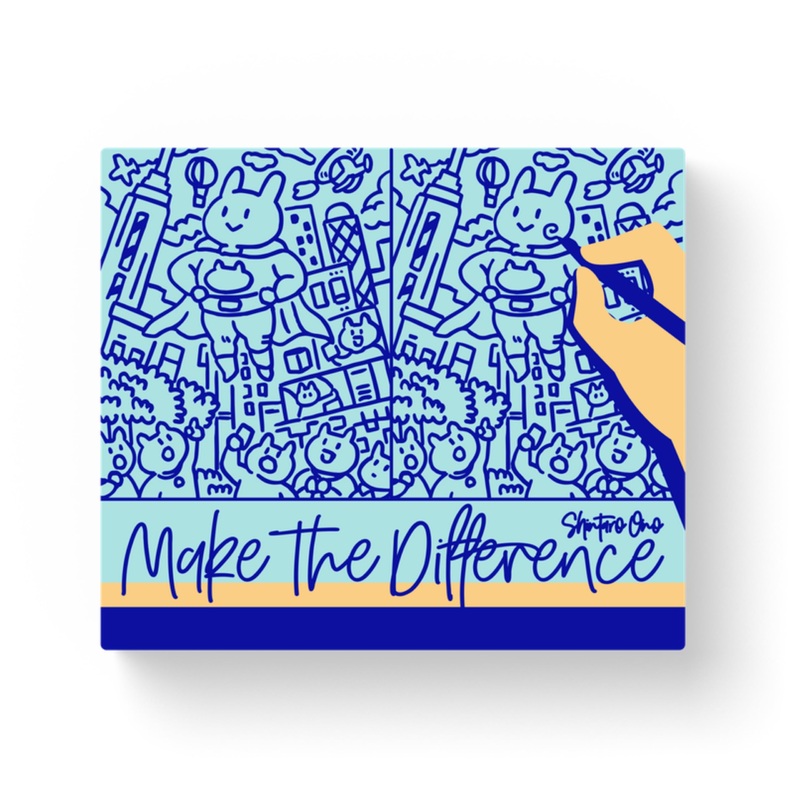 Oink Games Make The Difference Family Game  Spot The Mistake Game for Friends & Family  Board Game for 2-5 Players  Social Game for Adults & Kids  7 Year Olds + (English Version)