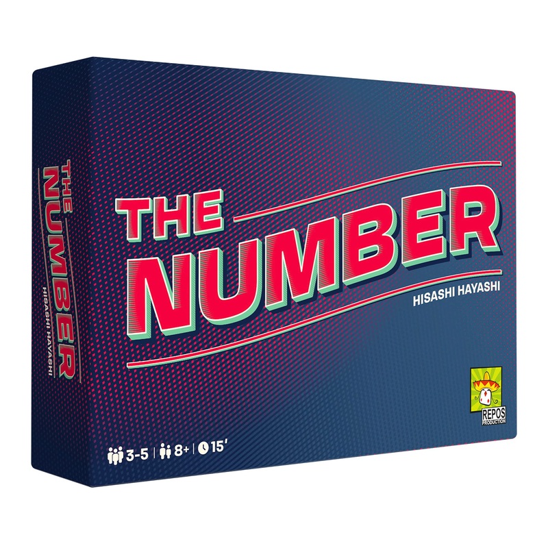 Repos Production | The Number | Bluffing Party Game | Ages 8+ | 3-5 Players | 15 Minutes Playing Time