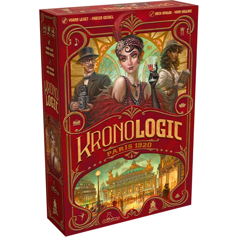 Scorpion Masqu Kronologic Paris 1920 | Strategy Game for Teens and Adults | Murder Mystery Game | Ages 10+ | 1 to 4 Players | 30 Minutes