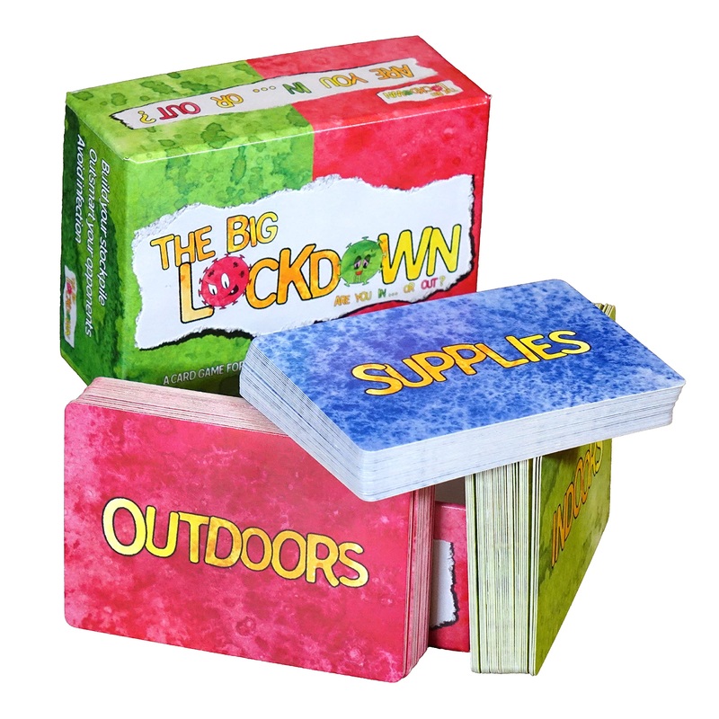 The Big Lockdown - A Card Game For People Who Like Hoarding And Hygiene