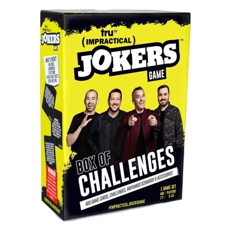 Wilder Toys Impractical Jokers: The Game-Box of Challenges for Ages 17+